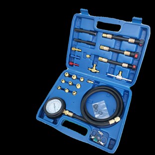燃油压力表汽油汽车燃油表检测仪工具 机油压力检R测表 汽油压力