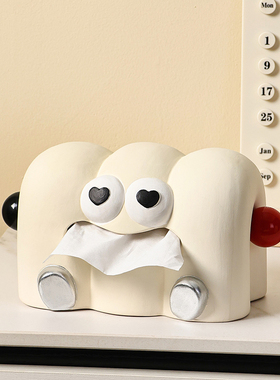 家用客厅纸巾盒2l024新款轻奢桌面创意可爱卡通呆萌云朵抽纸盒