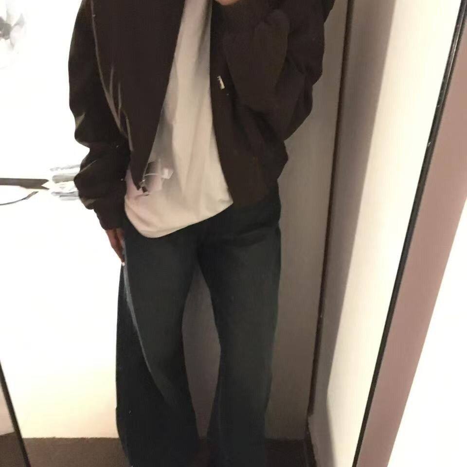 潮牌高级感痞帅正肩翻领夹克