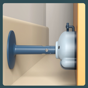 卡通门吸免打孔门挡器防撞门碰强磁卫生间门后吸门固定墙地吸新款