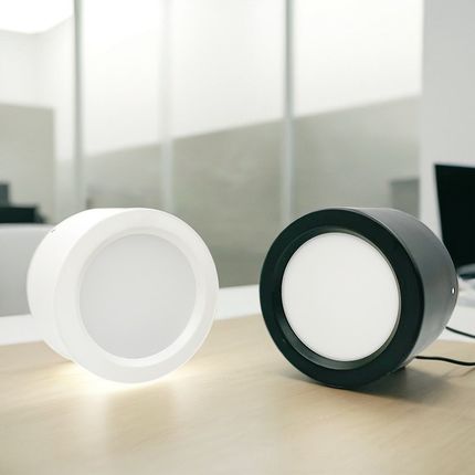 led明装筒灯过道走廊玄关灯圆形吸顶灯9w12w15w18w服装店发廊餐厅