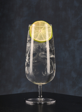 BARSOUL无铅水晶矮脚高清薄款金汤力长岛冰茶个性特调鸡尾酒杯