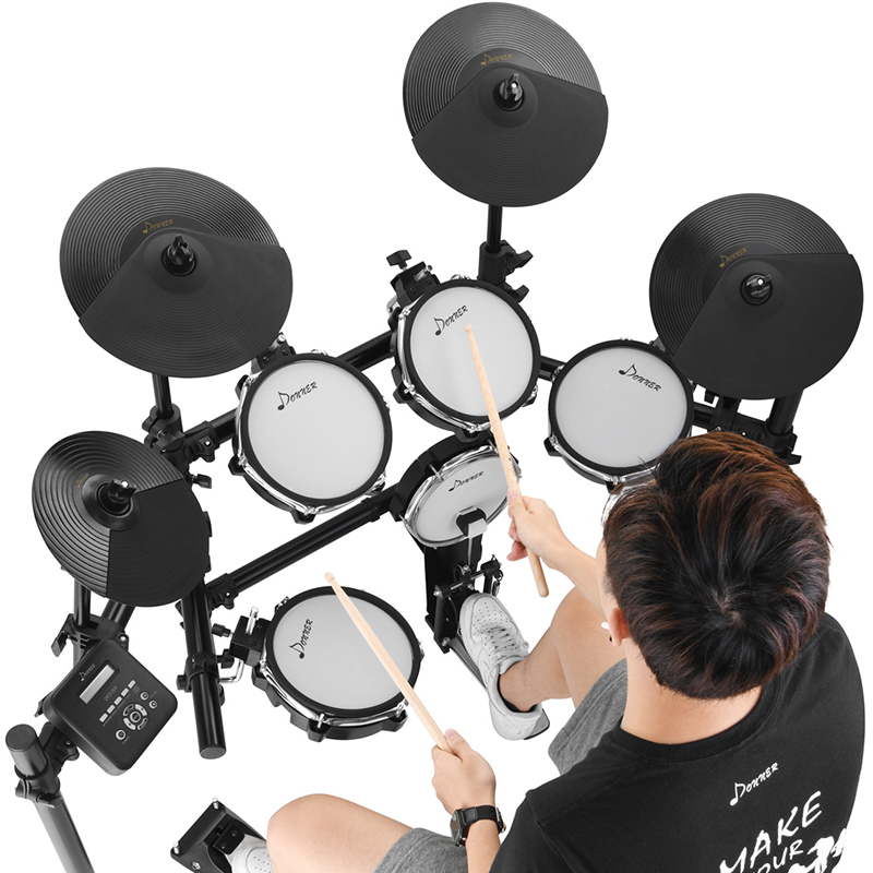 donner唐农电子鼓架子鼓专业演奏初学入门儿童便携智能爵士鼓电鼓