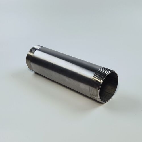 不锈钢304加长150MM双头丝外丝延长管子201水管圆管4分DN20 15 25