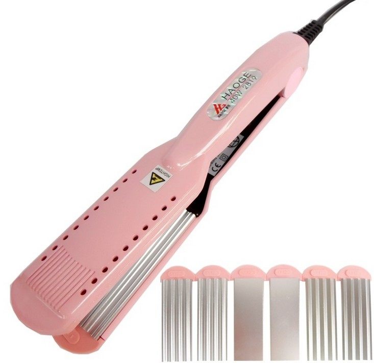 三合一换板直发器拉直板夹玉米烫蓬松夹板玉米须波浪烫发器垫发根