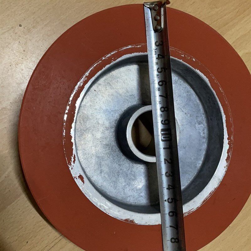 高耐温热转印胶轮  烫木门胶辊  一公分宽元胶辊橡胶轮