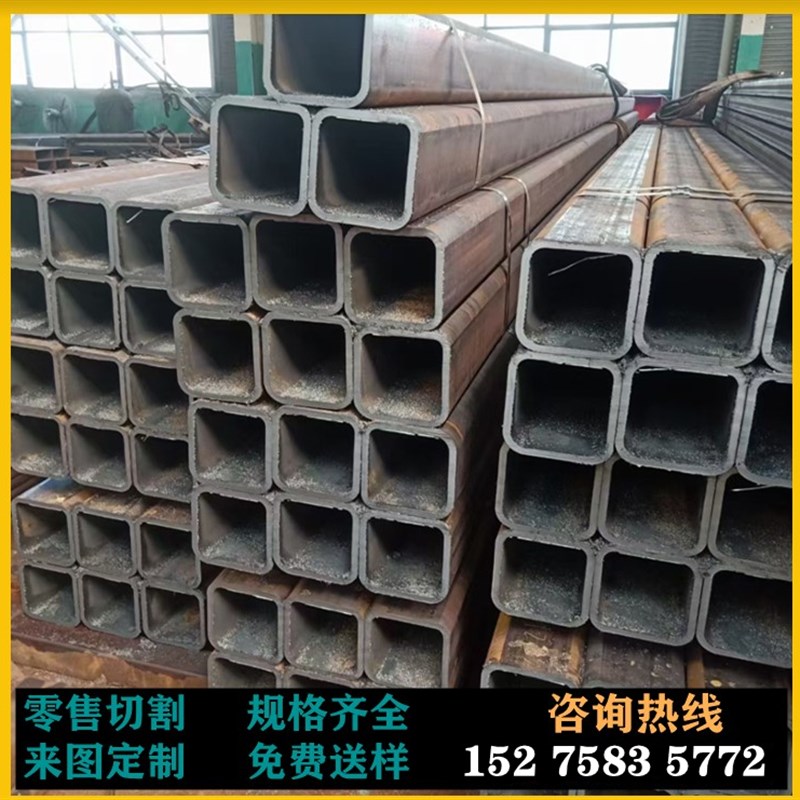 厂家定制 QB无缝方管Q5矩管 定尺方通伸缩管 激光切割钻孔