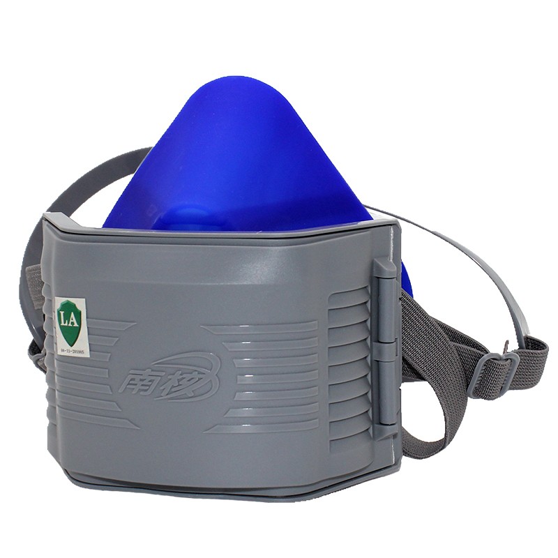 南核81防尘口罩工业煤矿粉尘打磨装修电焊烟灰尘可洗硅胶半面罩