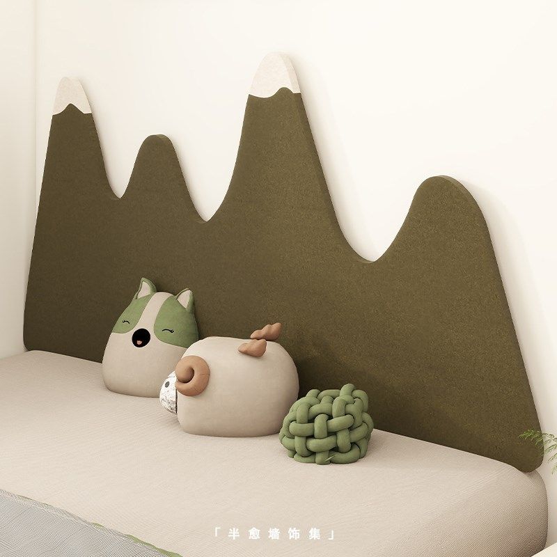 榻榻米软包床围背景墙装饰墙贴免打孔防撞护墙板毛毡立体遮丑墙贴,婴童用品,床围/床靠,淘宝优惠券,粉丝福利购,淘宝优惠卷