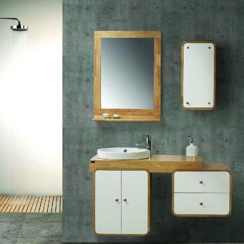 美式卫浴柜洗手盆柜洗漱台欧式浴室柜落地实木仿古浴室柜橡木589,家装主材,浴室柜组合,淘宝优惠券,粉丝福利购,淘宝优惠卷