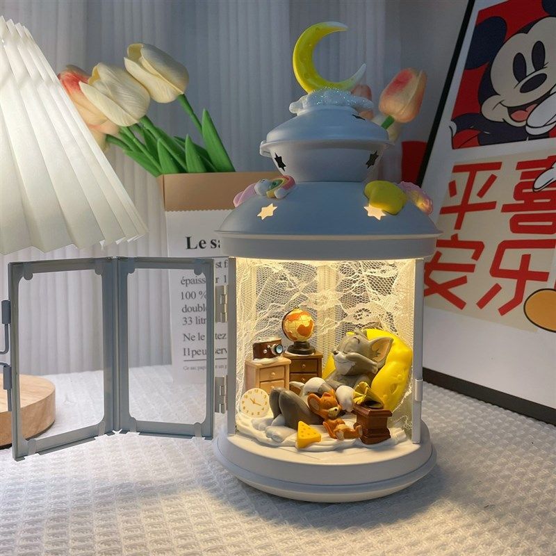 猫和老鼠小夜灯diy手办女生生日礼物纪念礼品女朋友老婆闺蜜七夕,节庆用品/礼品,创意礼盒/礼品套组,淘宝优惠券,粉丝福利购,淘宝优惠卷