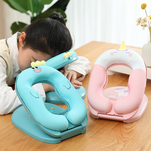 午睡枕小学生颈靠枕趴睡枕u桌上午睡枕头教室椅头枕午休睡觉抱枕