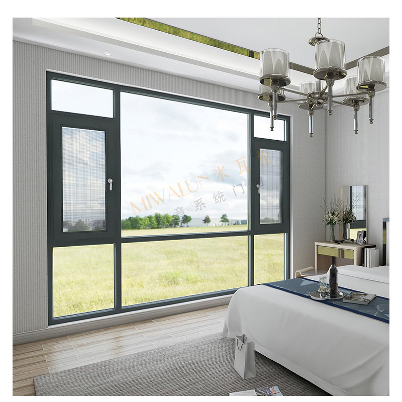 西安断桥铝系统门窗 欧式定制钢化玻璃阳光棚 系统门窗