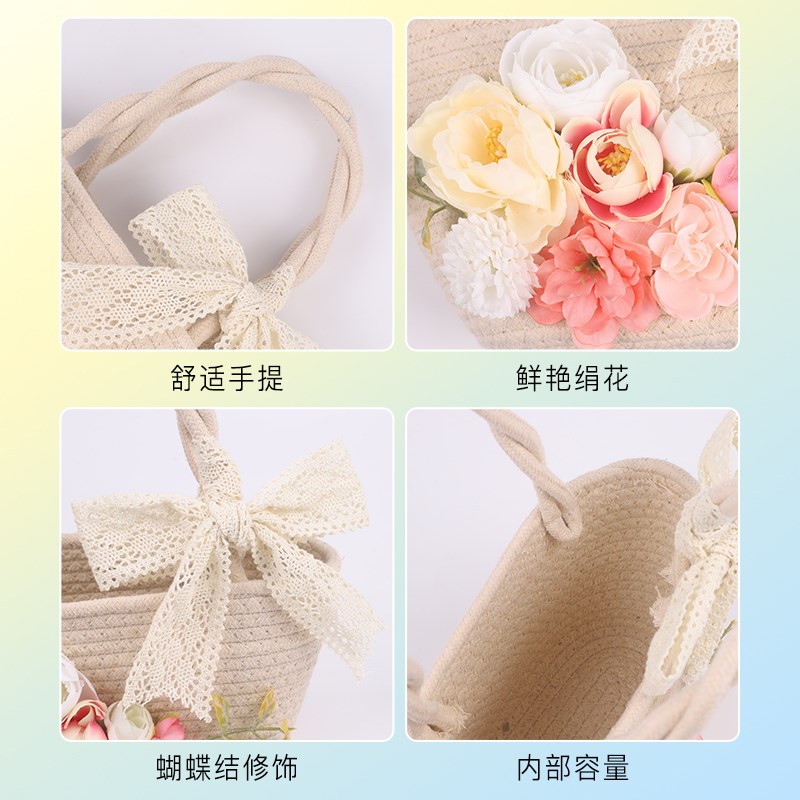 教师节活动手工包diy仿真花花材活动团建拍照 夏日活动暖场材料包