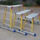 直销围栏工作台绝缘人字电工梯扶手平台玻璃钢功夫马凳折叠脚手架