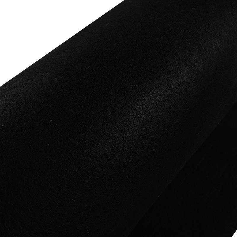 厂家活性炭纤维棉纤维状过滤器黑色活性炭纤维毯空气过滤棉