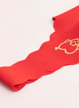 24龙年大红色文胸n套装舒适无痕本命年少女内衣结婚新娘背心式胸