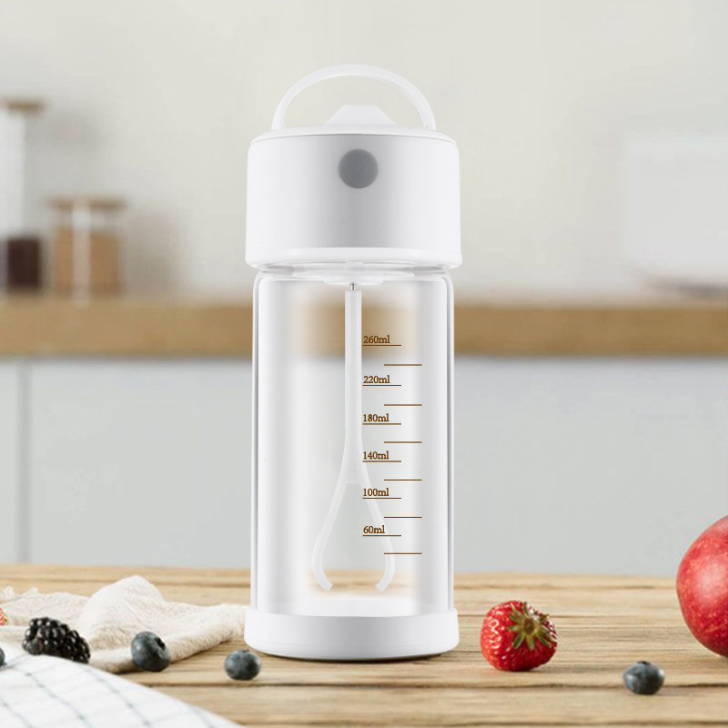 电动搅拌杯便携摇摇杯健身运动水杯刻度五谷奶粉米糊耐热玻璃杯子,餐饮具,搅拌杯,淘宝优惠券,粉丝福利购,淘宝优惠卷