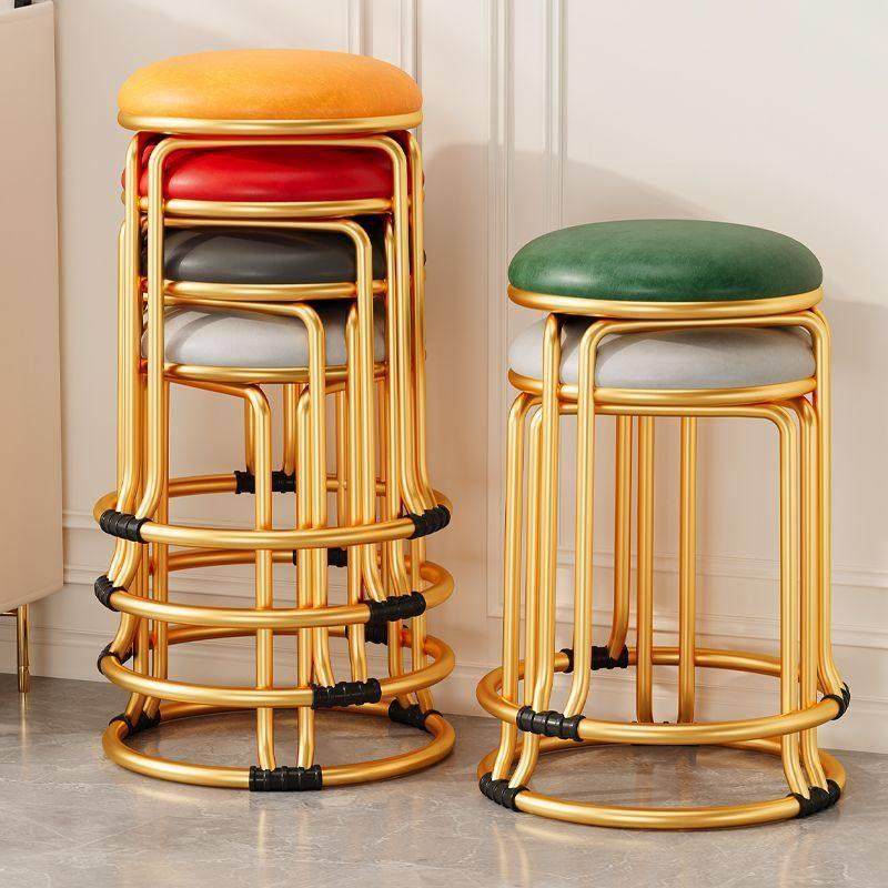 轻奢凳子家用板凳加粗网红简约圆凳现代北欧叠放时尚餐桌椅子钢筋,商业/办公家具,商用折叠桌椅/展业桌椅,淘宝优惠券,粉丝福利购,淘宝优惠卷