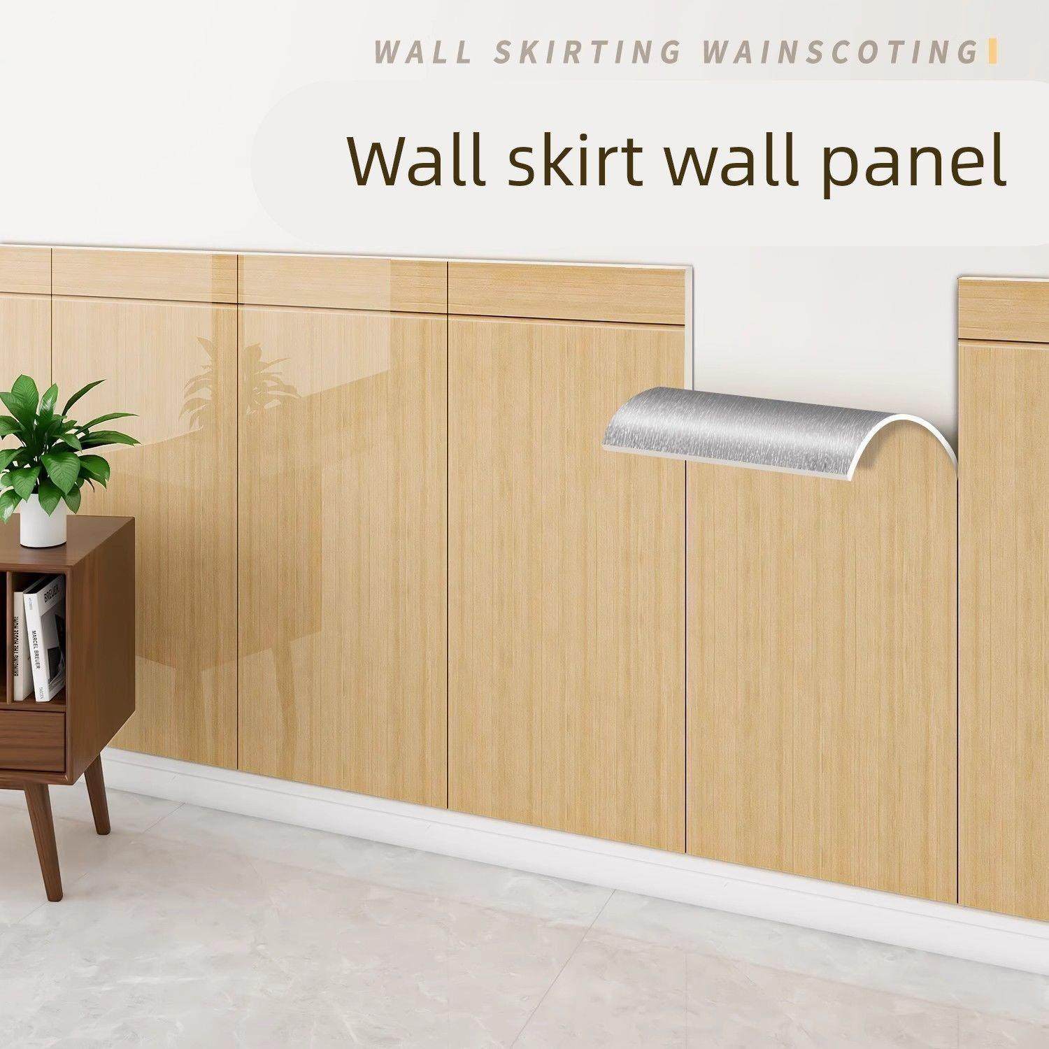 新款墙裙自粘墙贴墙纸商用餐饮铝塑板饭店墙围护墙板装饰防水贴纸,家居饰品,软装墙贴,淘宝优惠券,粉丝福利购,淘宝优惠卷