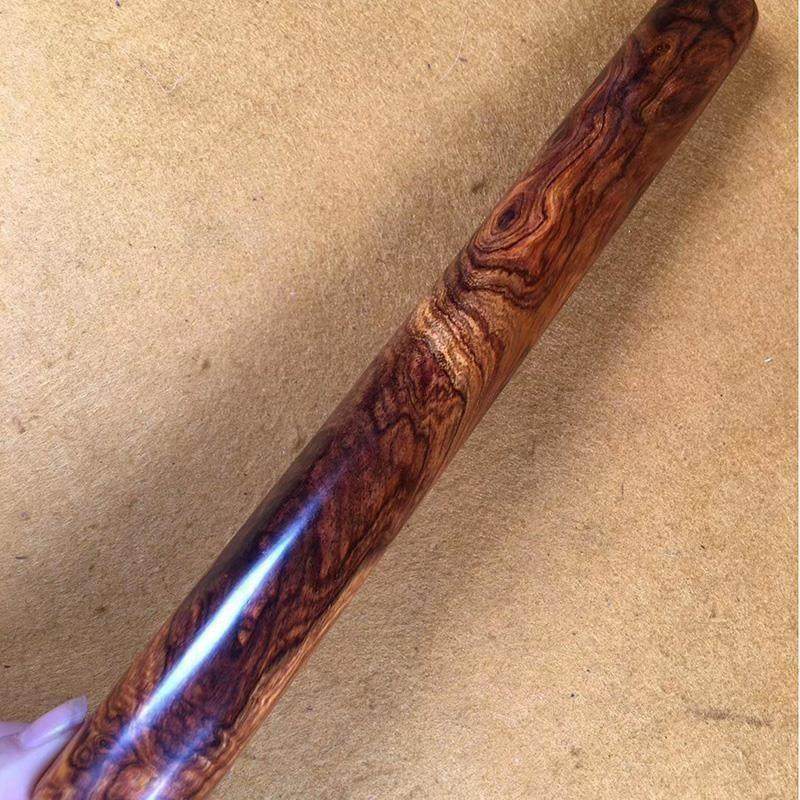 海南黄花梨木料一木制擀面杖油梨老料木棍家居装饰摆件送礼礼品