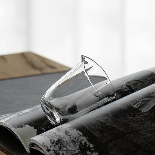 玻璃公道杯茶漏过滤茶海s 日式加厚耐高温分茶器 雀嘴匀杯茶具配