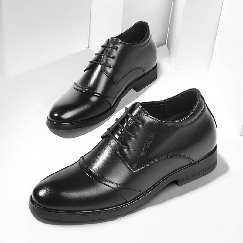 新郎结婚拍婚纱i照礼鞋10cm韩版英伦商务休闲皮鞋男士西装伴郎8cm