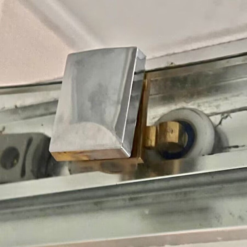 圆弧淋浴房滑轮浴室玻璃移门吊滑轮推拉门可调节滚轮不绣钢弹跳轮