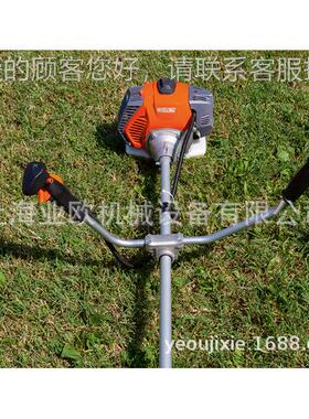 意大利0OLeo欧C玛BH40硬轴直杆侧式挂BCH400双把手割灌机 草坪修