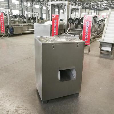 产新鲜鱿鱼切机厂家直供高无量损伤预圈制菜加EAI工带皮猪肉切条