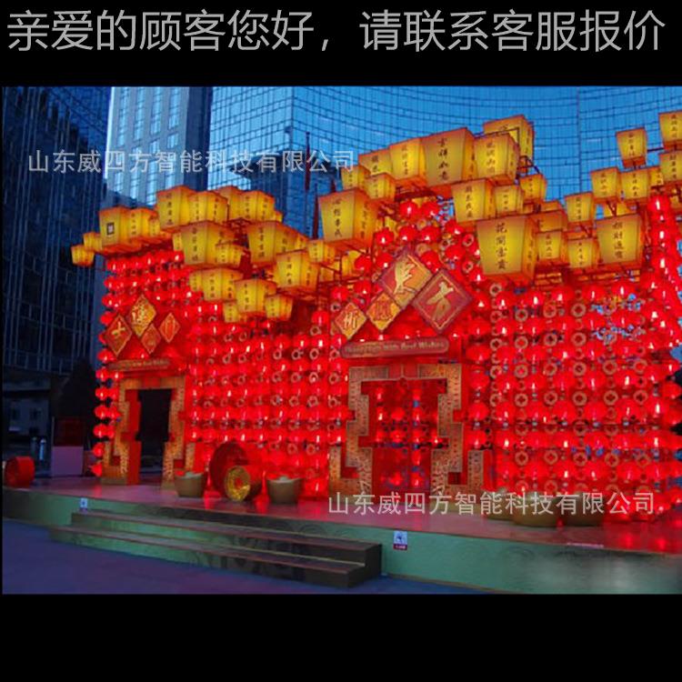 2cy-1201-02e春节新款型大传统花灯会展览牛年ld彩灯厂家1来图定