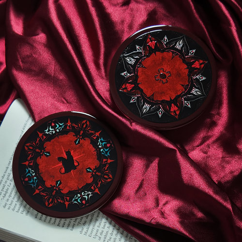 AshOracle乌撒之猫咖啡陶瓷杯垫