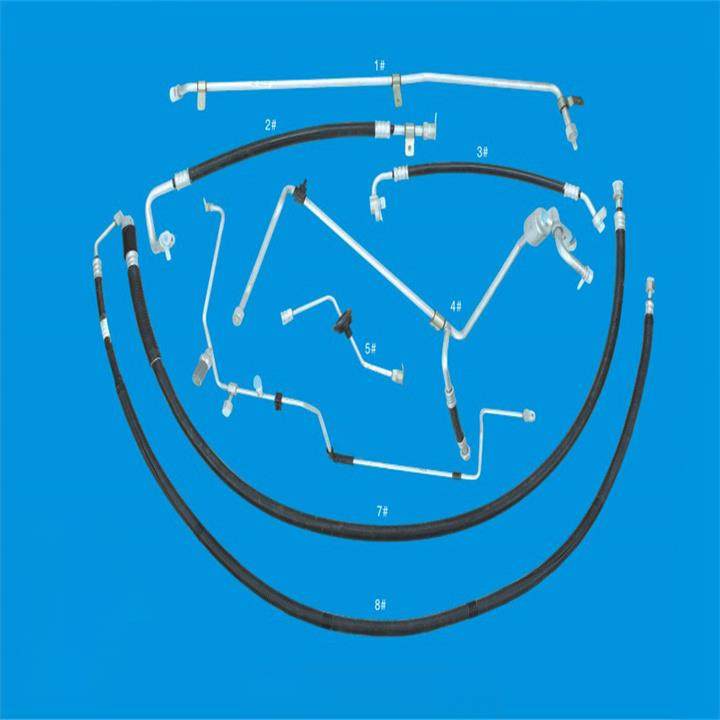 长安欧诺1.3双蒸空调管路压缩机冷凝器蒸发箱吸排气高低压进出