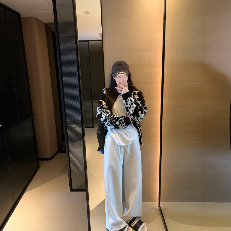 韩系松弛风慵懒重工提花针织开衫女短外套宽松显瘦休闲夹克春夏季,女装/女士精品,短外套,淘宝优惠券,粉丝福利购,淘宝优惠卷