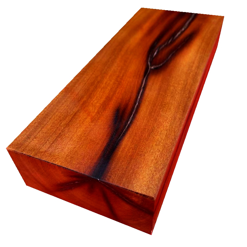 陕西雷击枣木令牌料雕刻长方体原木料自然雷痕雷桃木令牌印料包邮