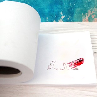 手翻书动画定制礼物创意漫画火柴人格斗翻动动画手工功夫武术成品