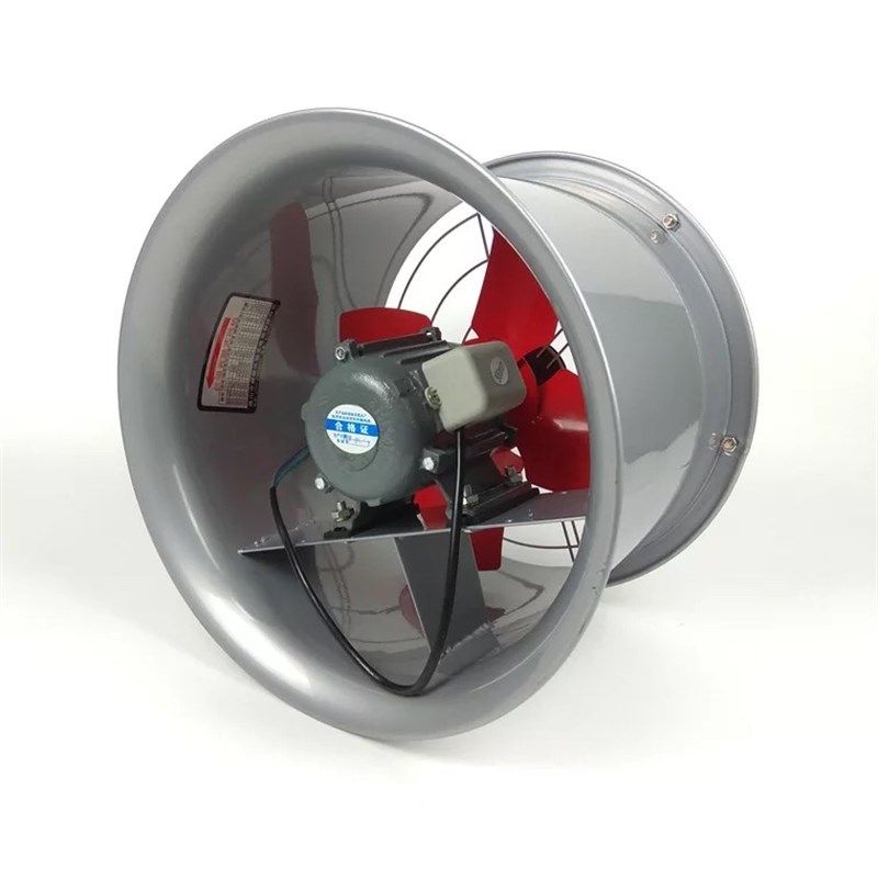 强力圆筒管道风机排气扇静音厨房抽油烟机工业排风扇墙壁式换气扇