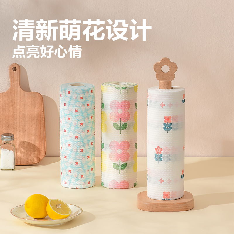 厨房纸巾懒人抹布一次性干湿两用厨房专用洗碗布纸巾不织布洗碗巾