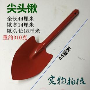 一体式铲子园艺工具园林铲栽花铲耙锹加厚型大铲铁锹钢锹尖锹方锹