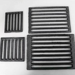 老式铸铁炉箅子炉条炉底生铁耐高温特厚加厚炉桥炉底圆形方形地漏