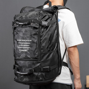 特大号旅行包男户外登山双肩包防水超大容量出差旅游背囊行李背包