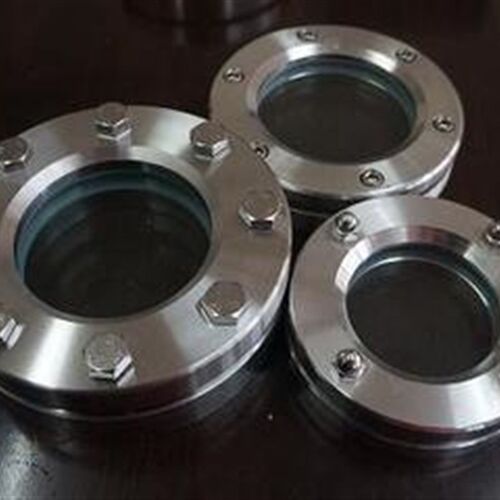 304不锈钢视镜内六角对夹视镜 JB593-64容器玻璃管视镜 DN50 100