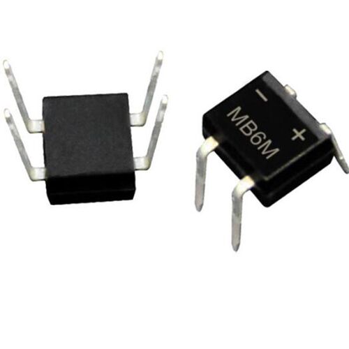 直插全新桥堆 MB6M MB10M 整流桥整流器1000v  600V/0.5A DIP-4