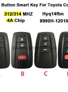 适用丰田卡罗拉智能卡312/314Mhz 4A HYQ14FBN 8990H-12010/02030
