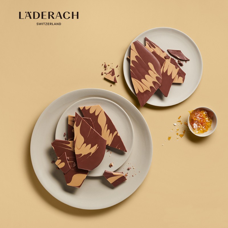 Laderach莱德拉海盐焦糖牛奶黑巧散装巧克力瑞士进口高端零食