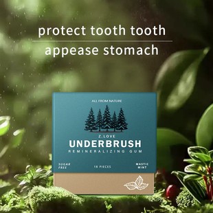 Organic MASTIC MINT miracle remineralizing chewing gum口香糖