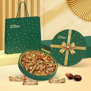 金帝果仁夹心混合巧克力纯可可脂520节日礼物送女友礼盒装