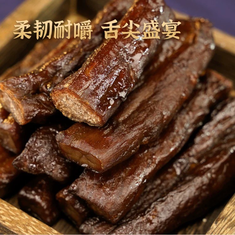 风干牛肉干三口味麻辣香辣内蒙古特产原味牛肉干半干纯牛肉