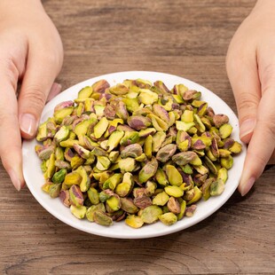 原味熟开心果仁碎500g包邮3-5mm可做冰淇淋烘焙原料坚果孕妇零食