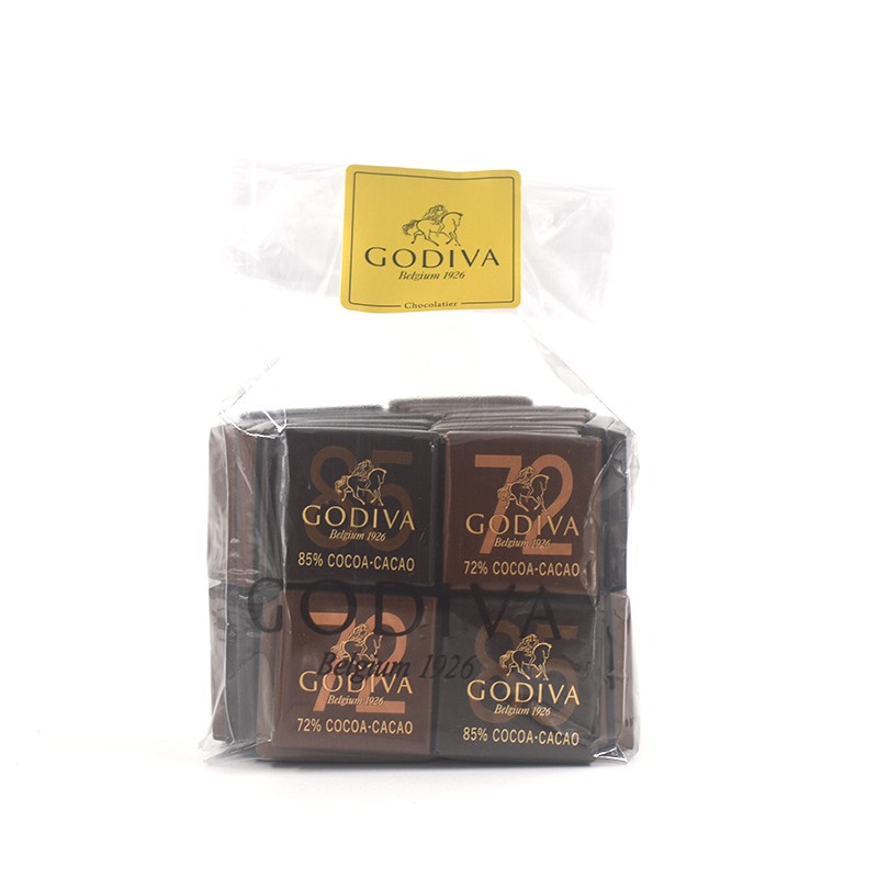 GODIVA歌帝梵巧克力黑巧排块比利时进口零食烘焙片喜（代可可脂）
